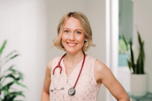 Naturopathic doctor consulting with patient at Higher Health Clinic in Toronto